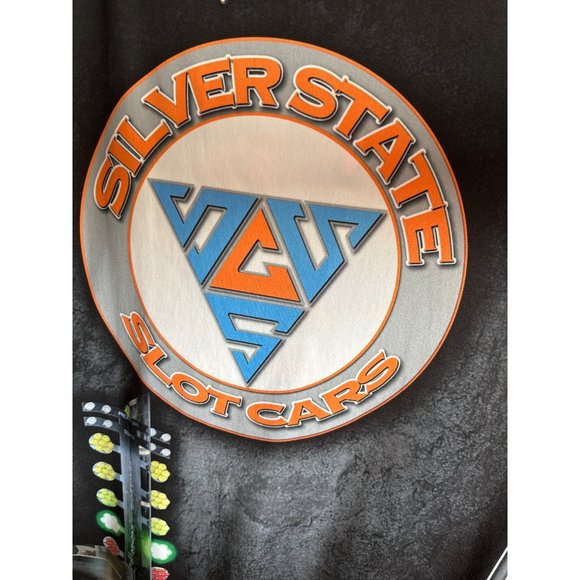 Pacific Apparel size 3XL Silver State Slot Cars short sleeve polyester jersey - Picture 3 of 6